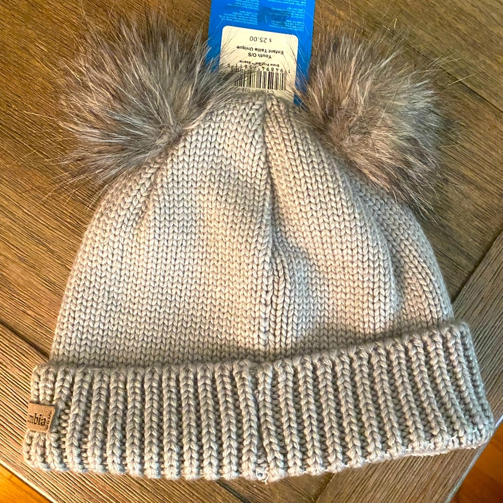 Columbia Youth winter hat Grey